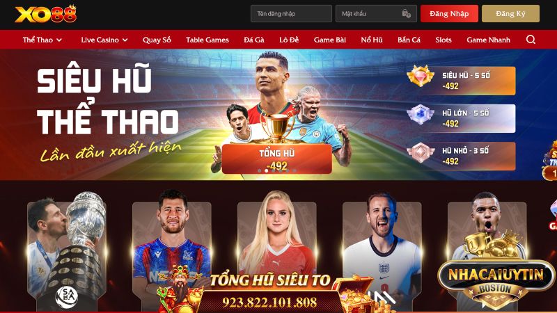 Xo88 - Nhà cái uy tín với hệ sinh thái giải trí đa dạng Xo88 - Nhà cái uy tín với hệ sinh thái giải trí đa dạng